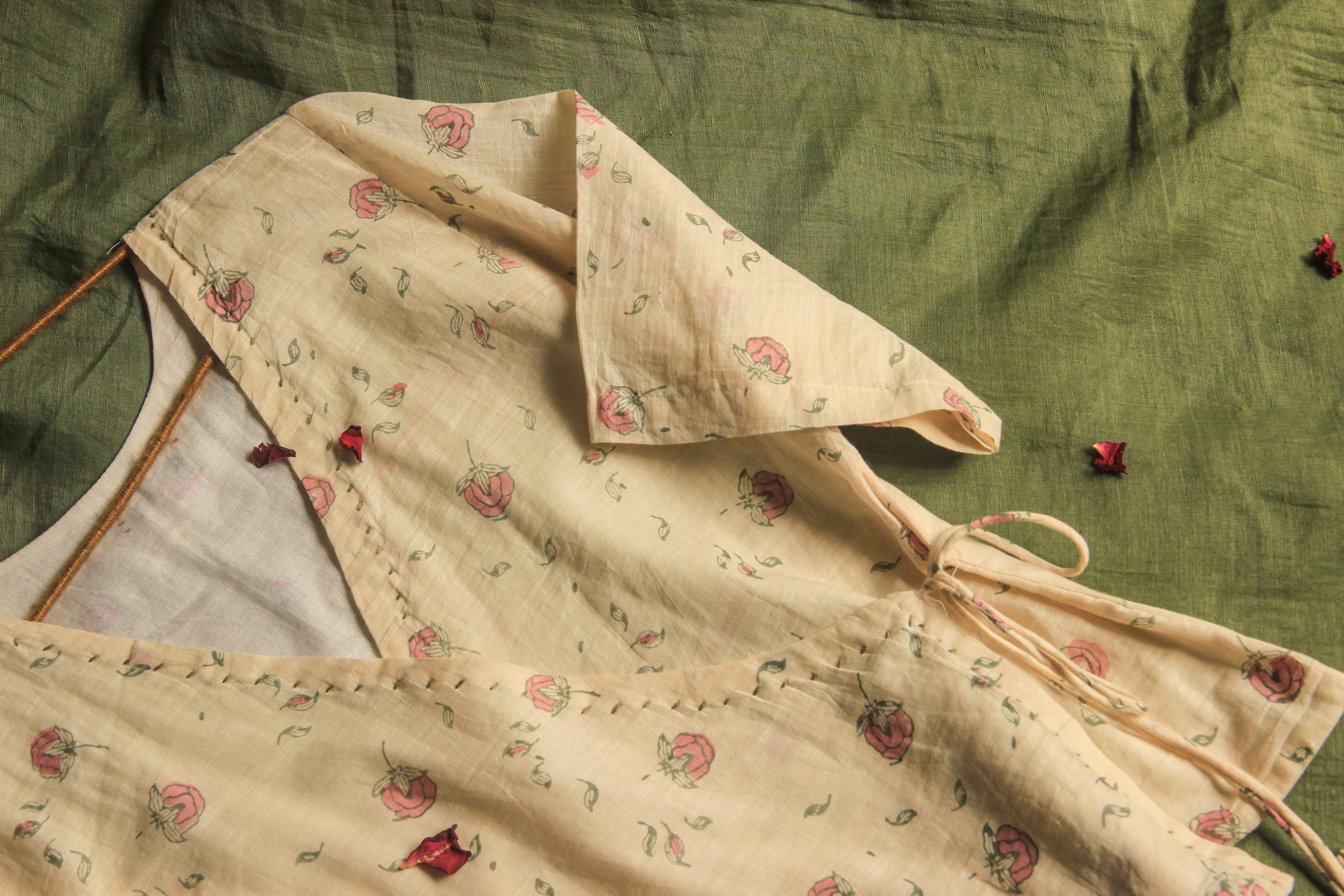 Mia Cotton Wrap Top - Image 5