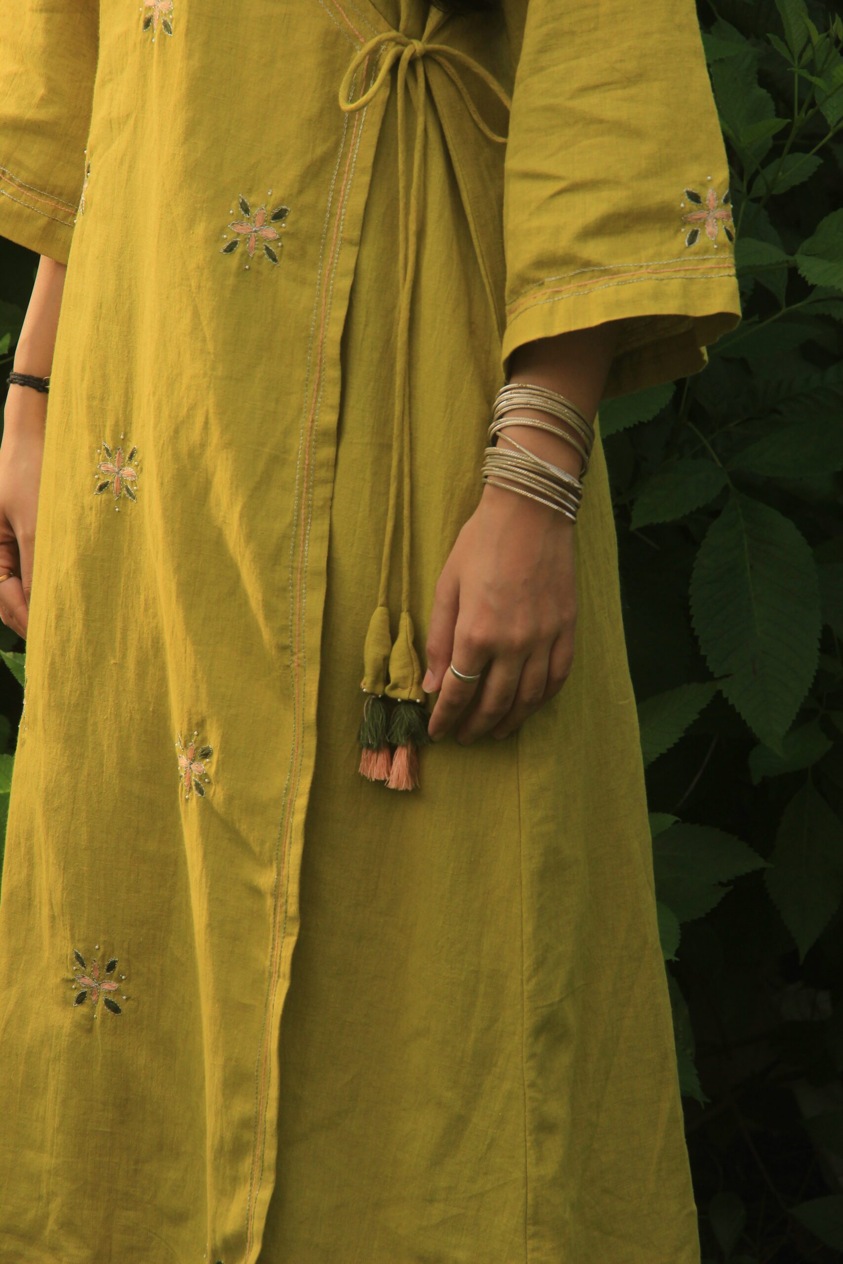 angrakha kurta set women