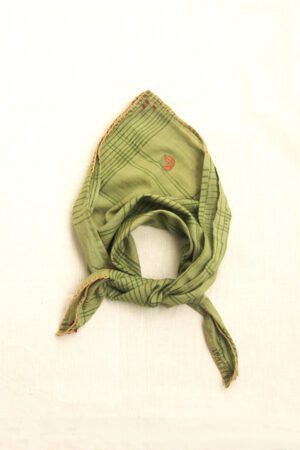 olive printed bandana