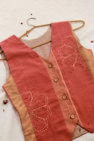handmade upcycled vests