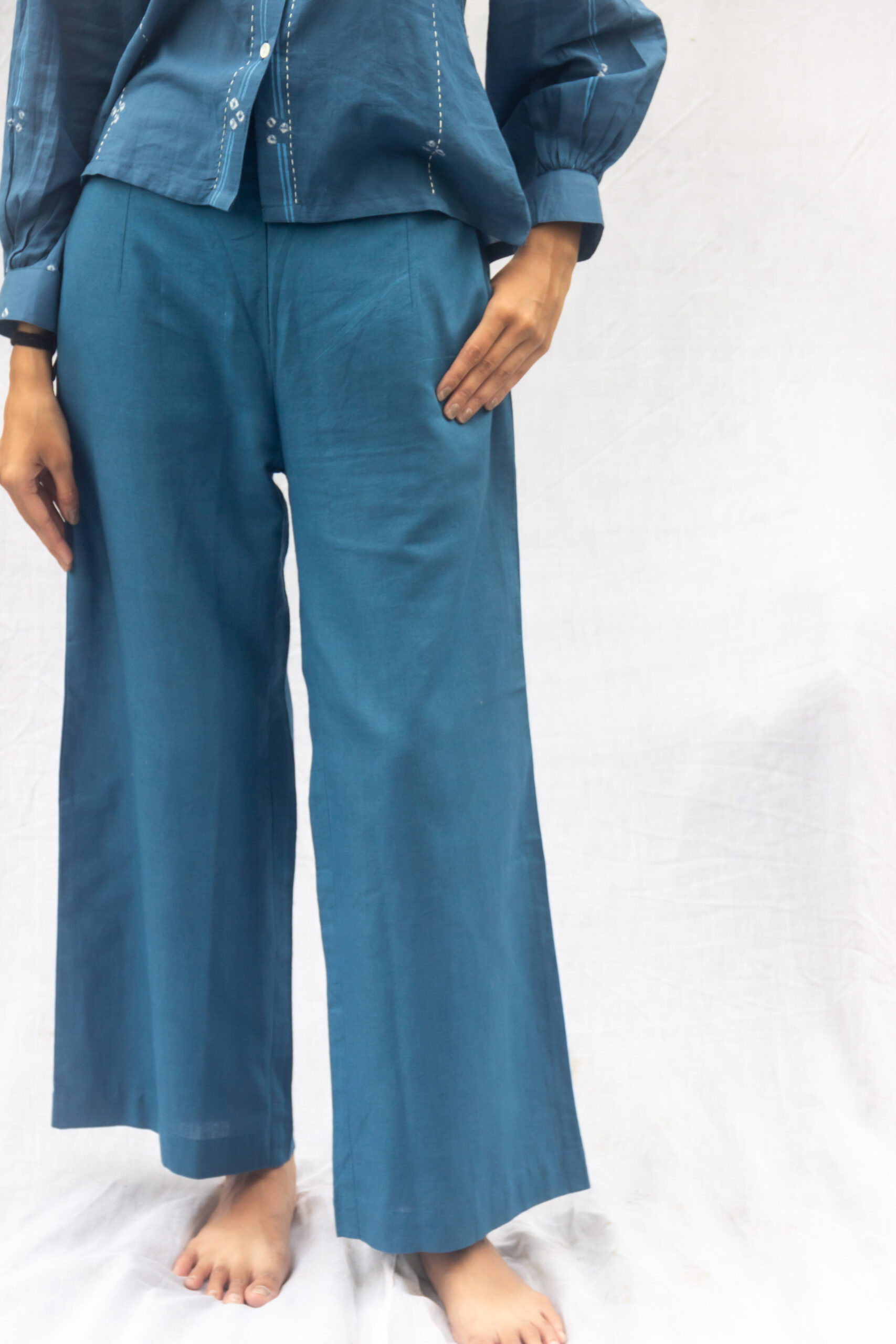 Moonlit River Cotton and Linen Co-ord Set - Image 3