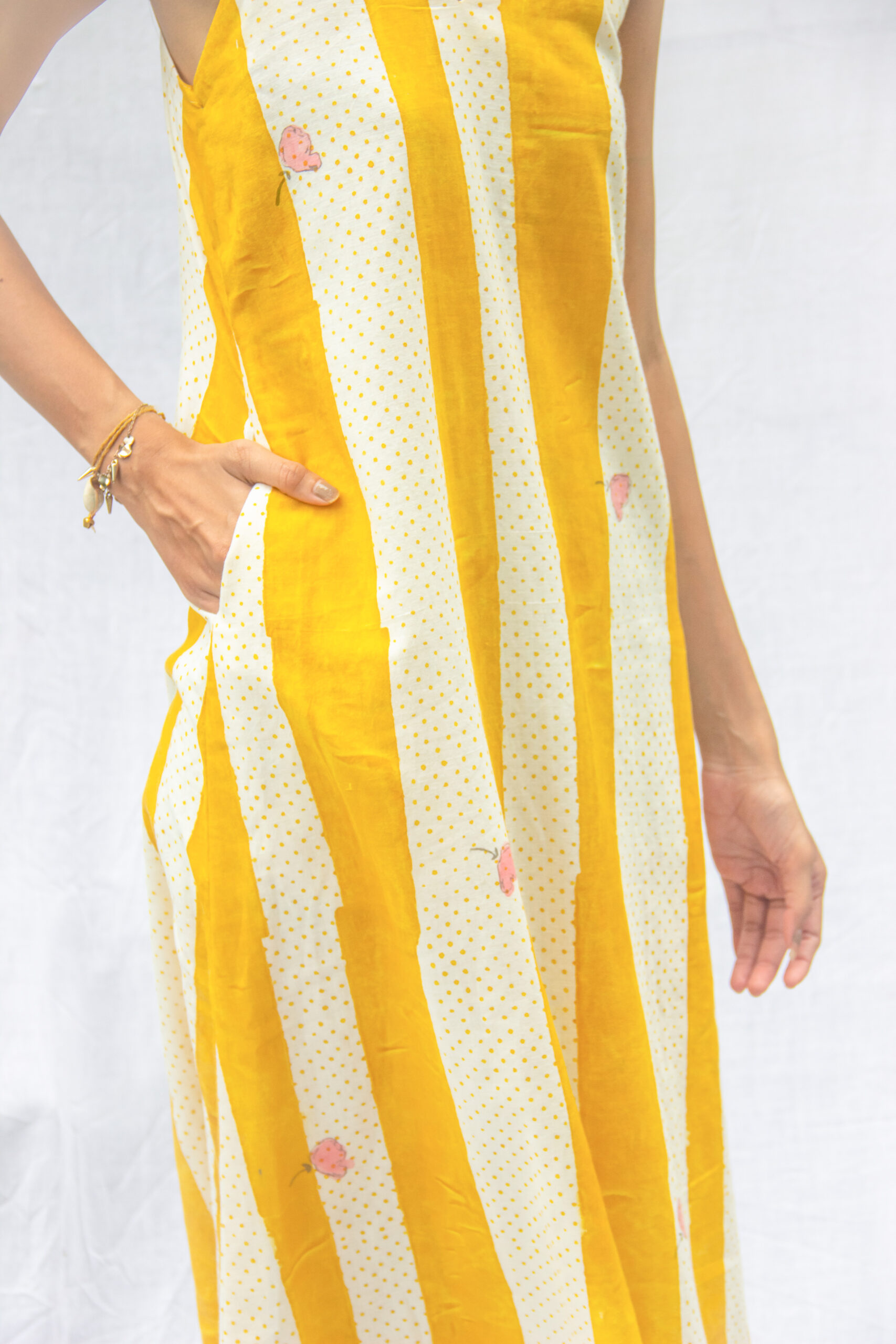 Sunny Shores Cotton Maxi Dress - Image 3